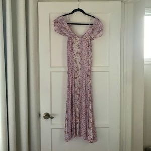 Floral midi dress